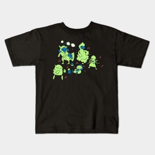 Rock N Rolliens: Party 8 Kids T-Shirt